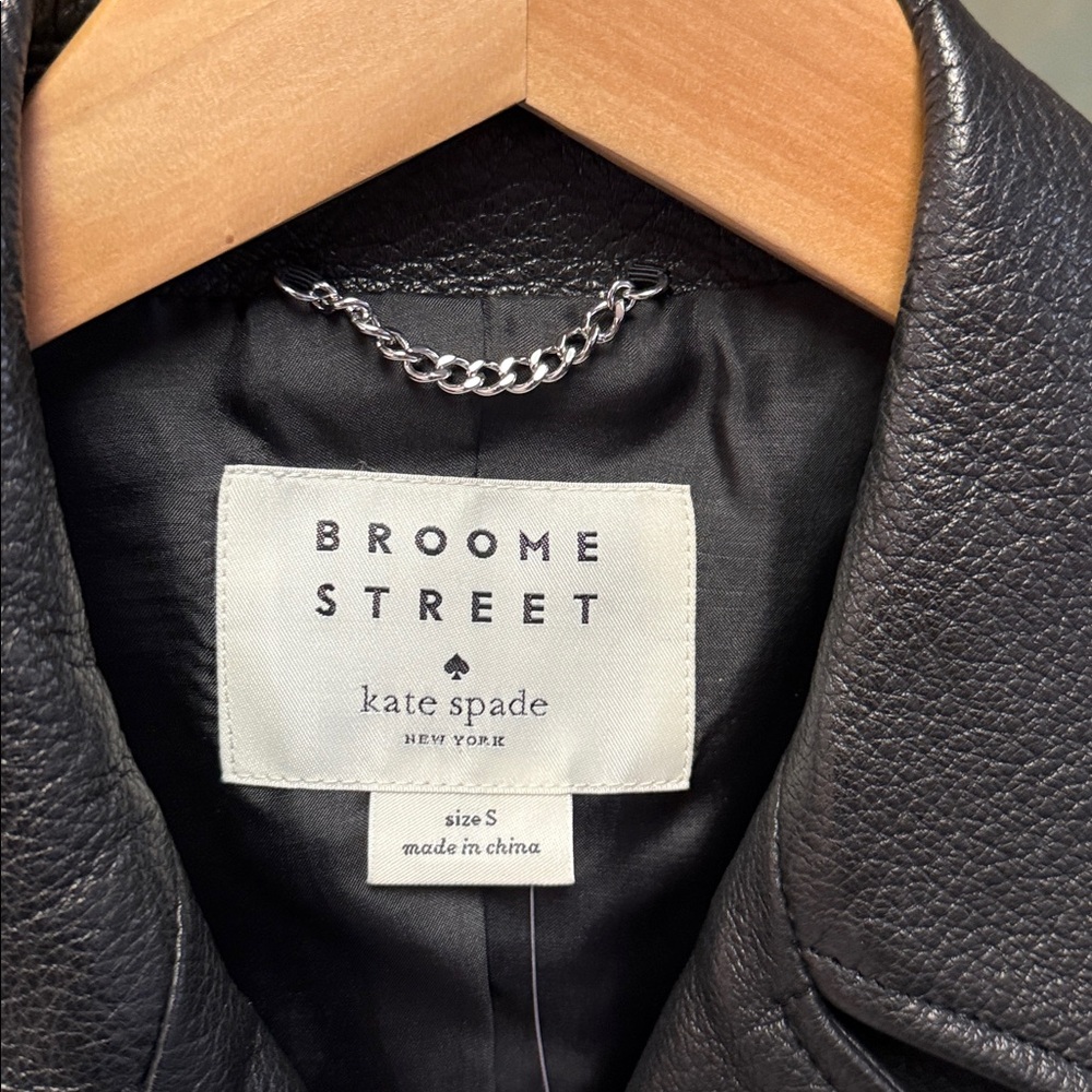 Kate Spade leather moto jacket brand new with tag. - Picture 5 of 6